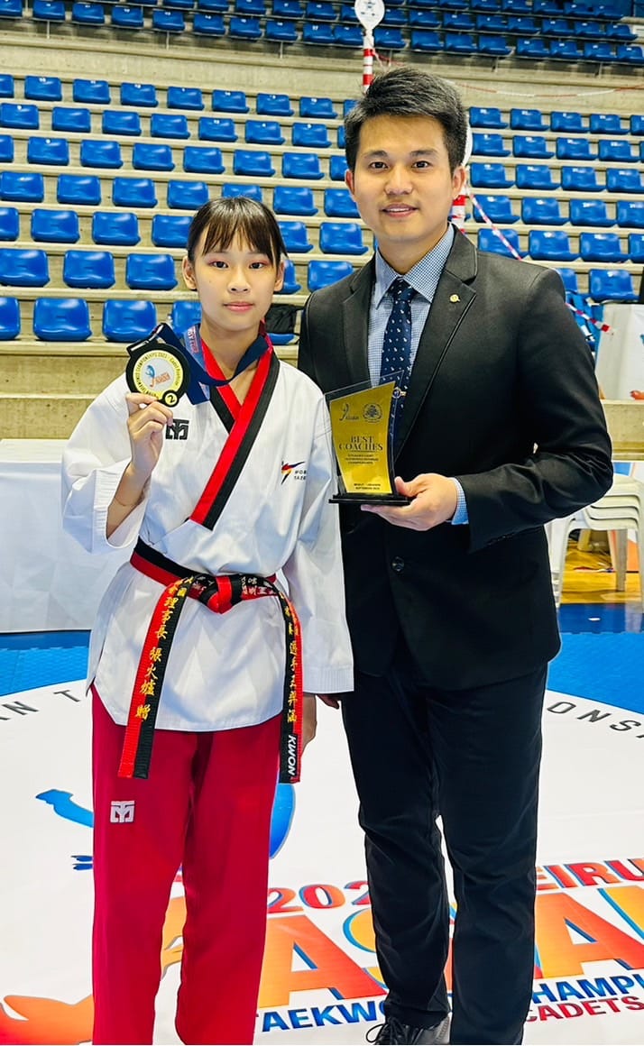 恭喜本校參加2023年亞洲少年跆拳道品勢錦標賽成績斐然7