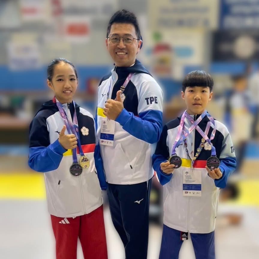 恭喜本校708體育班薛玄智得獎選手，於品勢項目再添佳績